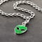 12 Pack: Glow-in-the-Dark Alien Charm by Bead Landing™
